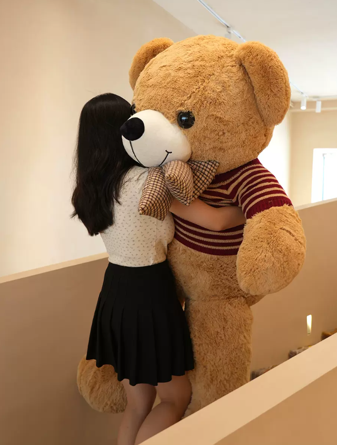 泰迪熊公仔大号毛绒玩具熊娃娃布娃娃大熊玩偶礼物女生超大抱抱熊
